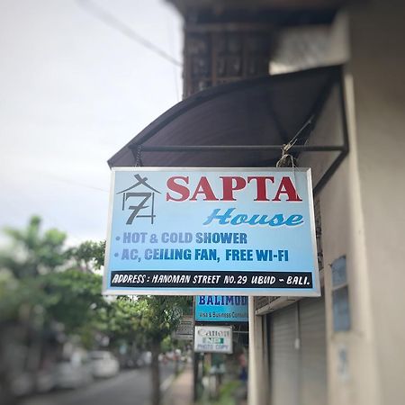 Sapta House Ubud Exterior foto